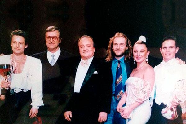 20 Con lo zio Walter Nones e la famiglia Zapashny in occasione del Gran Premio del Circo di Genova (1994)