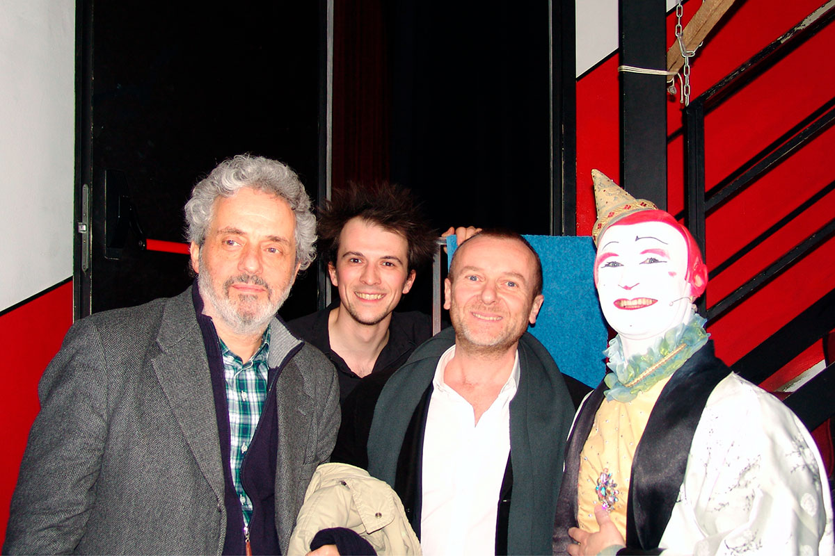 Con Nicola Piovani, Alberto Fontanella e Gensi Mestres